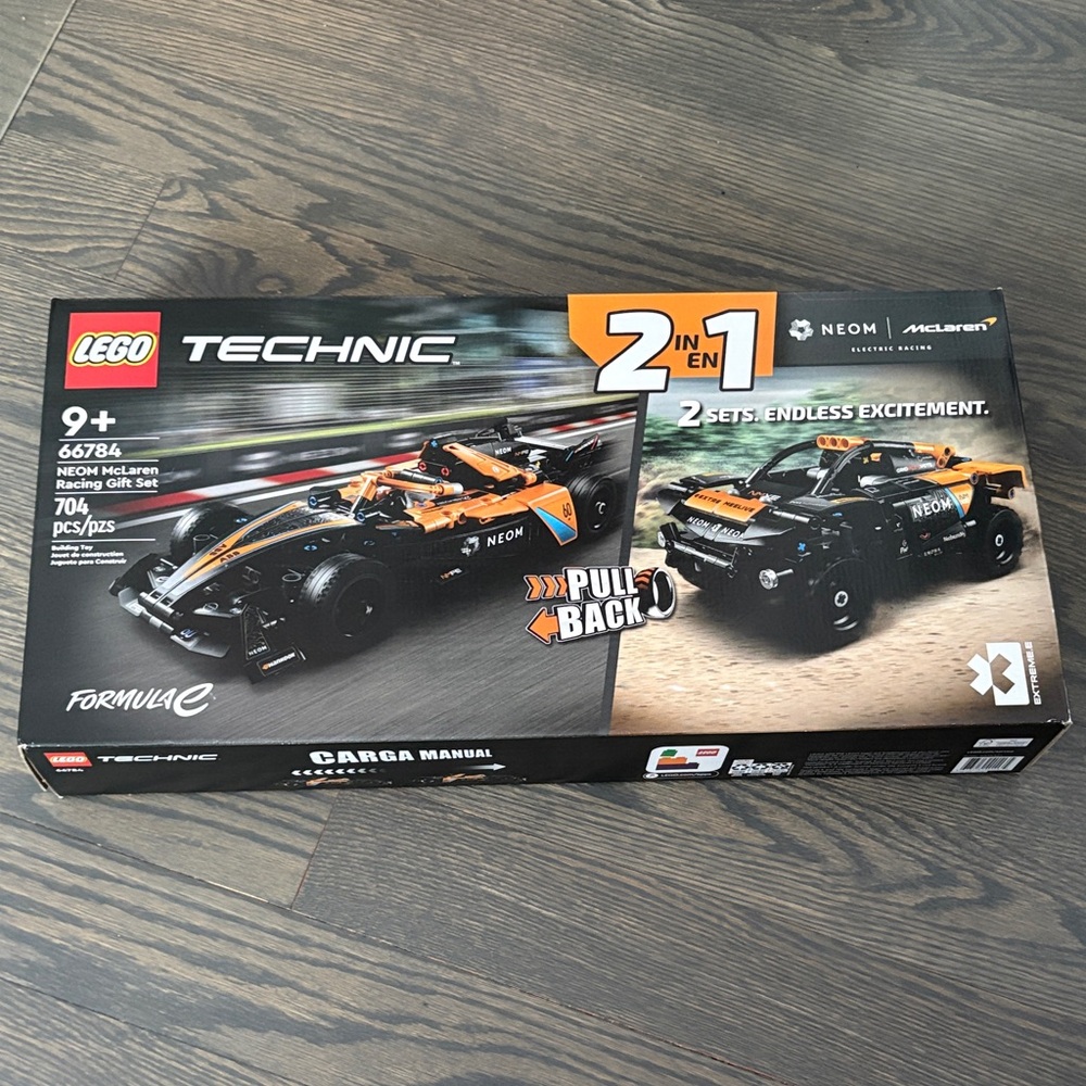 LEGO Technic McLaren Formula 1 Car Set - Black and Orange